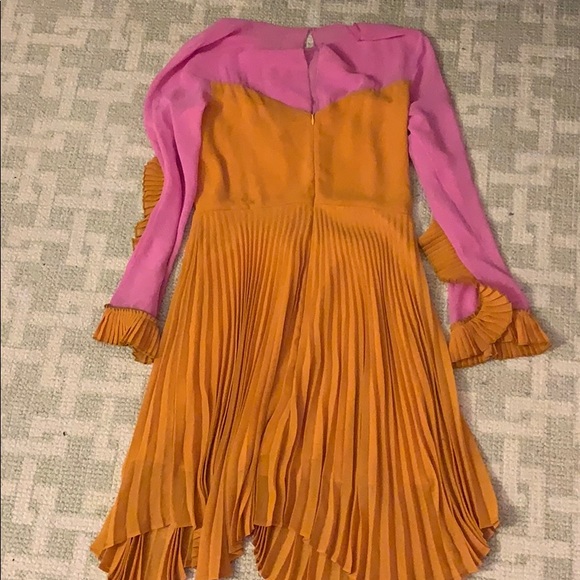 Delfi Orange and Pink Dress, XS - Picture 2 of 2